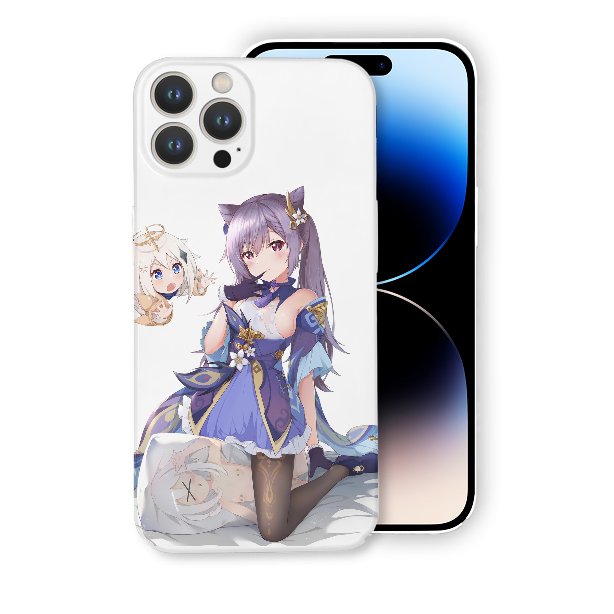 げんし神 刻晴 こくせい genshin Kokusei 【iPhone 14シリーズ対応】ハードケース